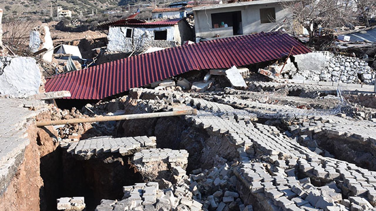 Heyelan bölgesinde tehlike devam ediyor