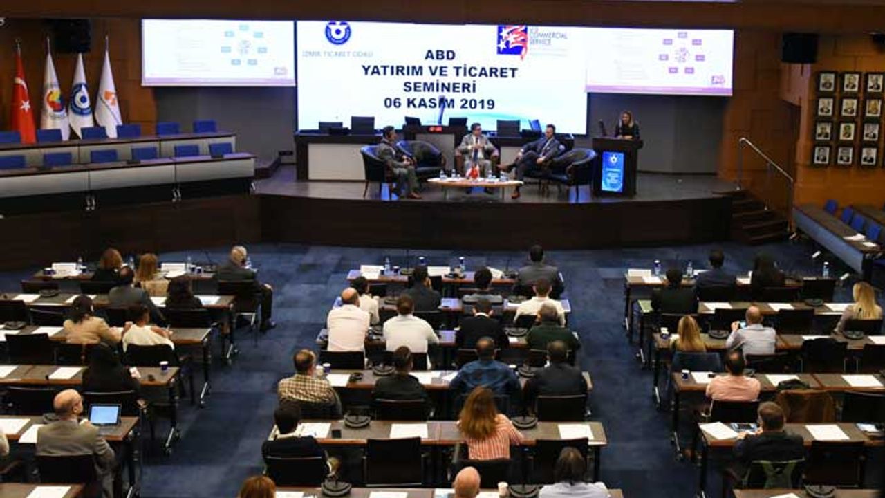 ABD’de yatırım olanakları İZTO’da ele alındı