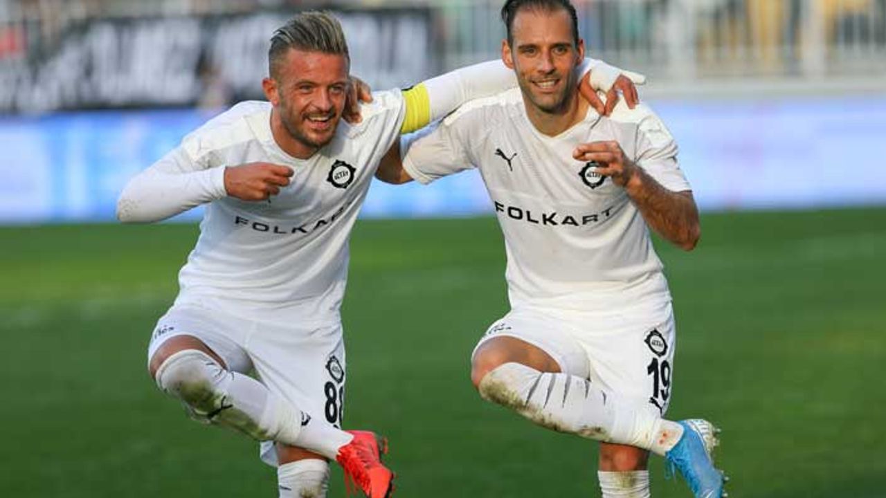 Altay'da Hatayspor galibiyetinin sevinci yaşanıyor
