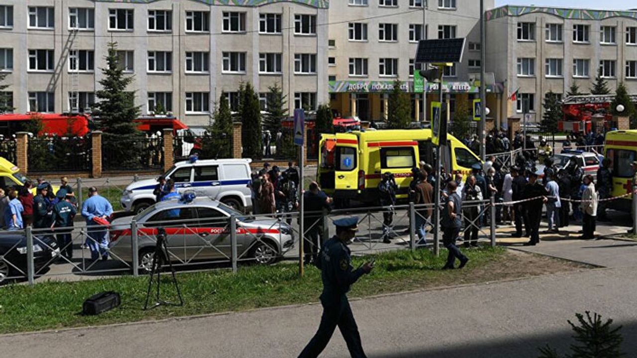 Tataristan'da okulda silahlı saldırı: 11 ölü, 1 gözaltı