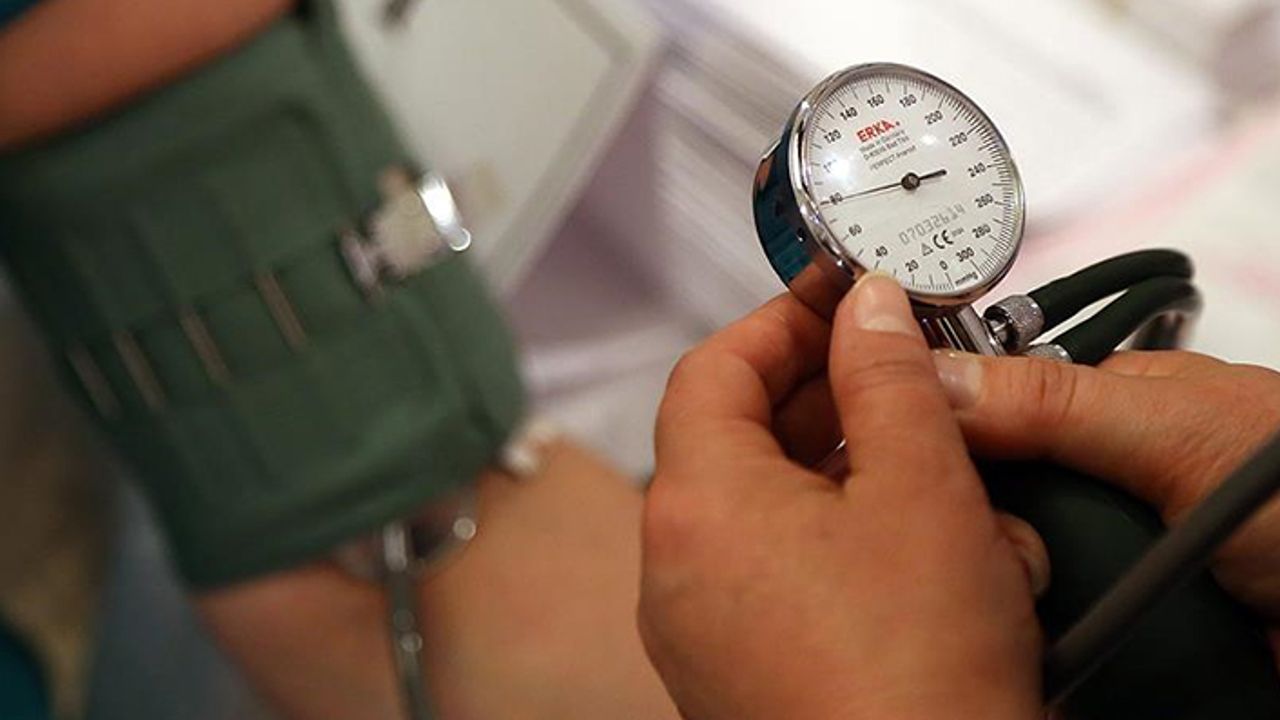 Türkiye'de her üç erişkinden biri hipertansiyon hastası