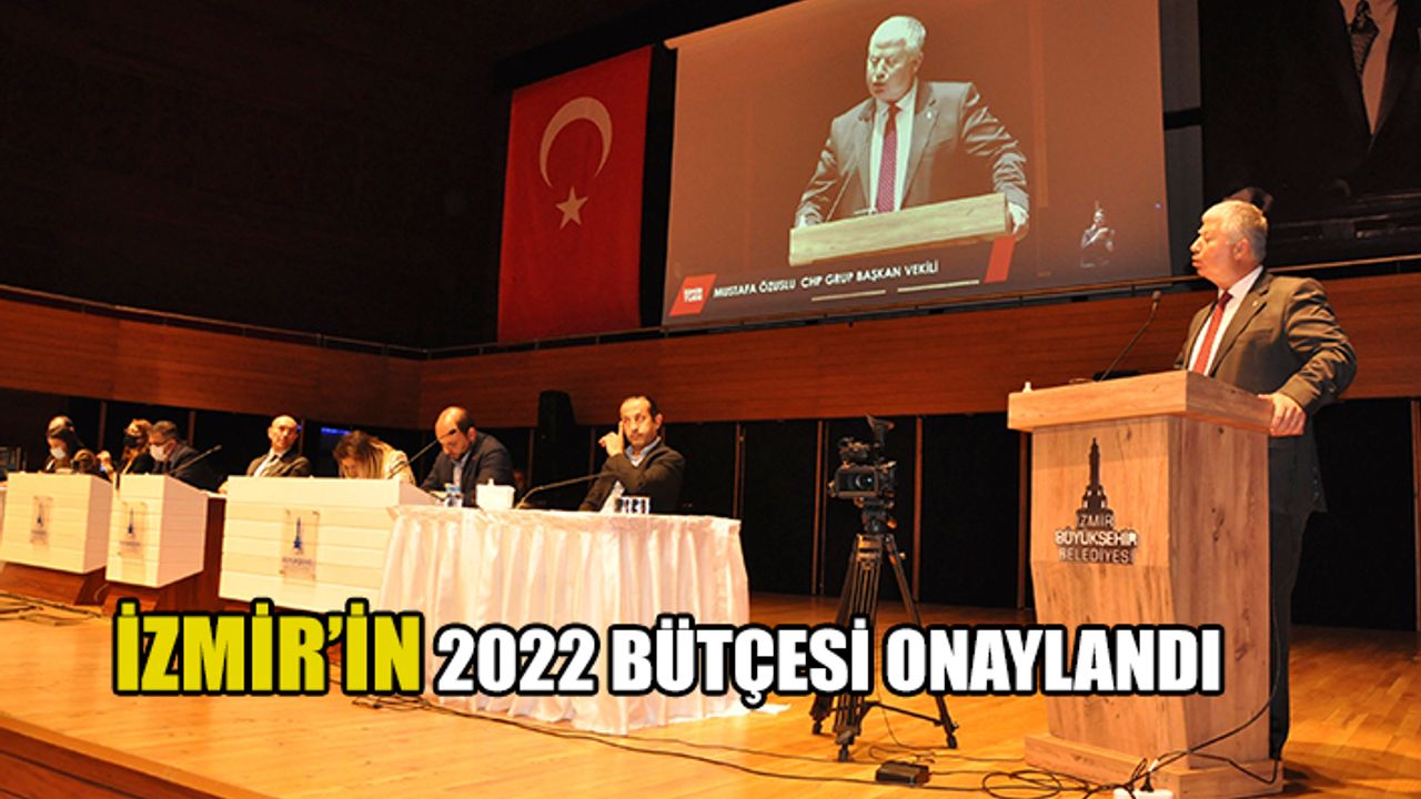 İzmir’in bütçesi onaylandı: 12.5 milyar TL