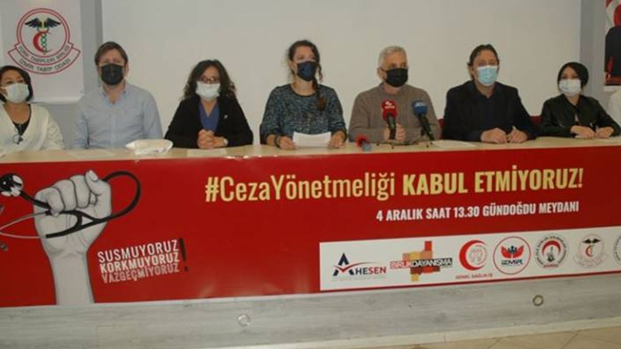 Sağlık çalışanları İzmir'de miting yapacak