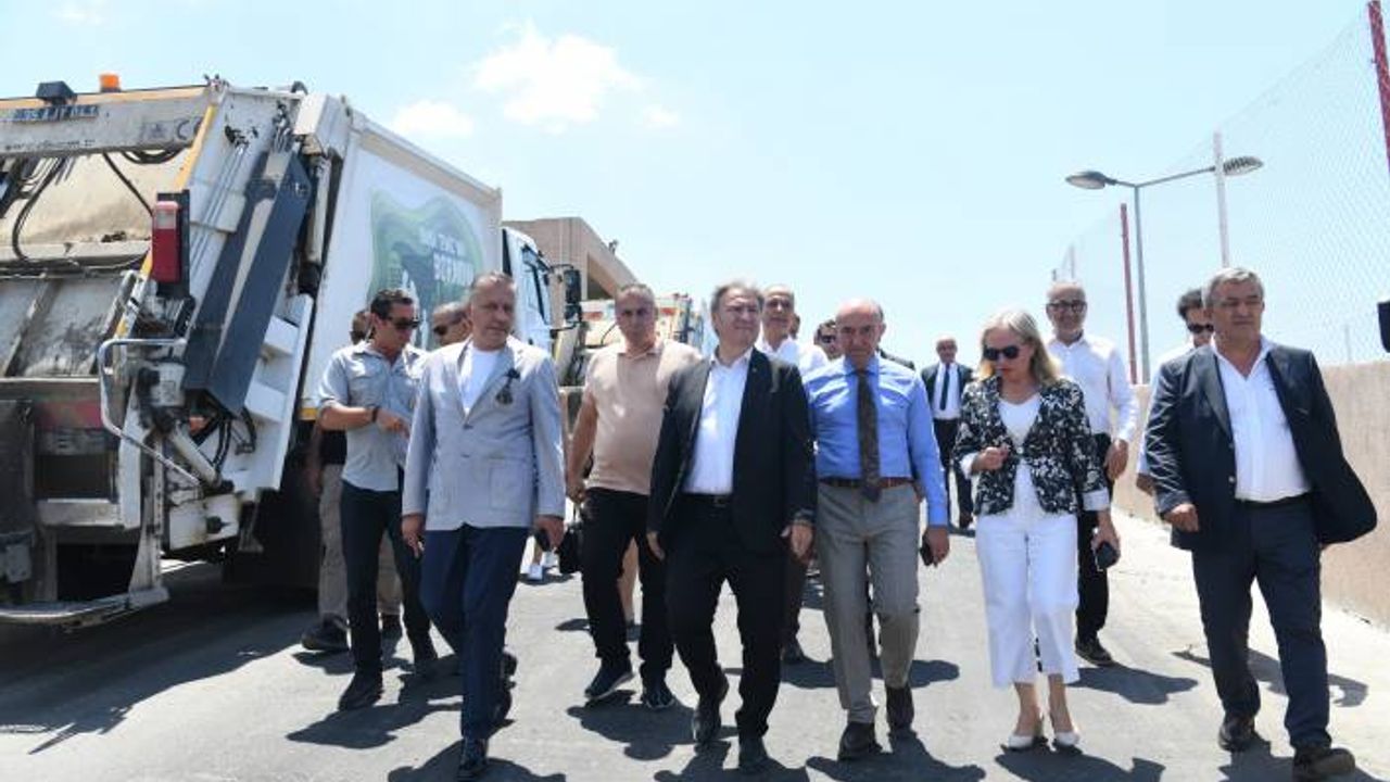 Soyer ve İduğ Atık tesisini denetledi