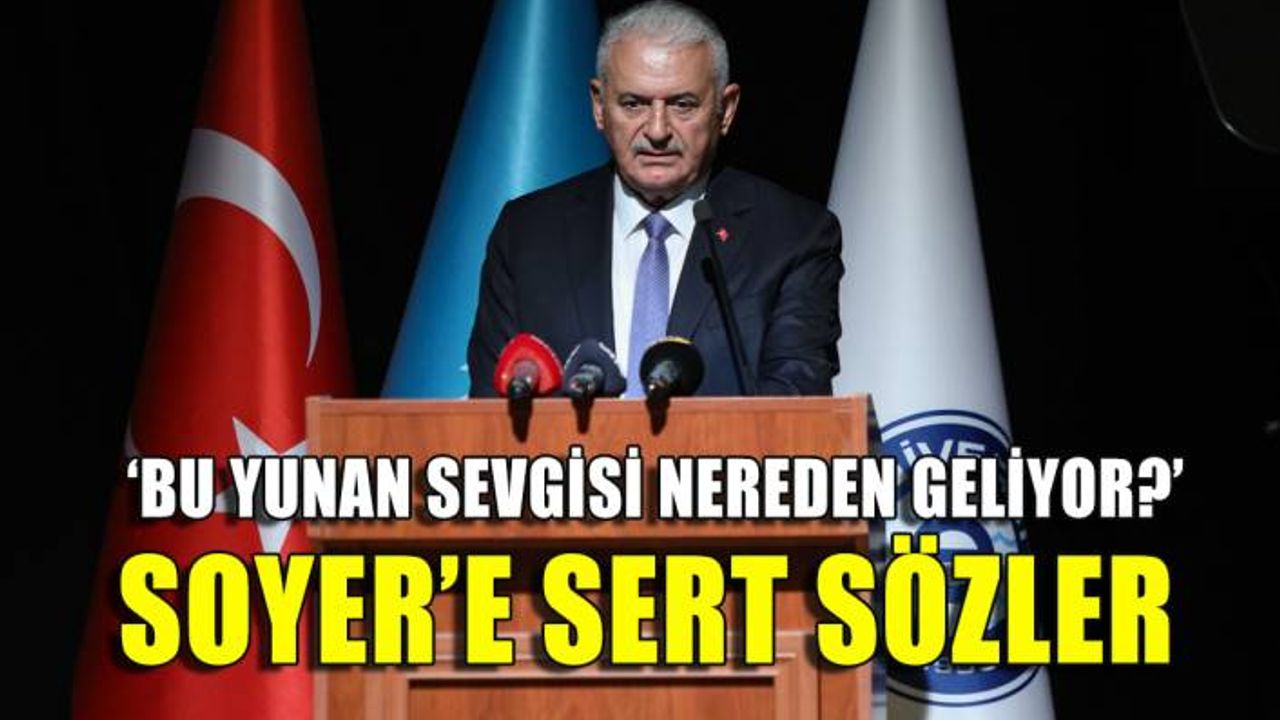 Yıldırım'dan Soyer'e sert sözler: Bu Yunan sevgisi nereden geliyor?