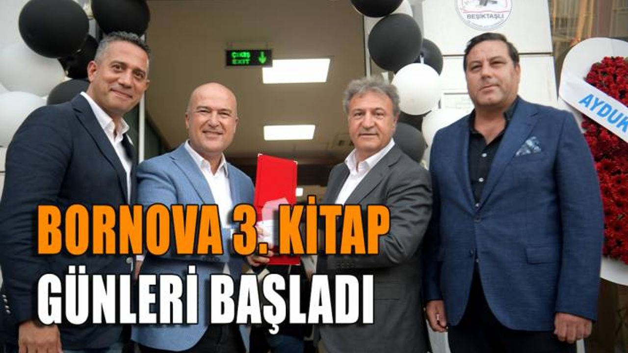 Bornova 3. Kitap Günleri başladı