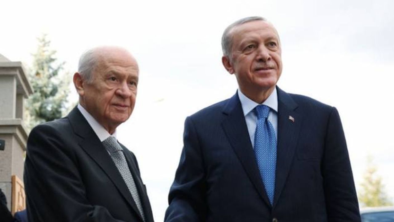 Cumhurbaşkanı Erdoğan Bahçeli ile görüştü