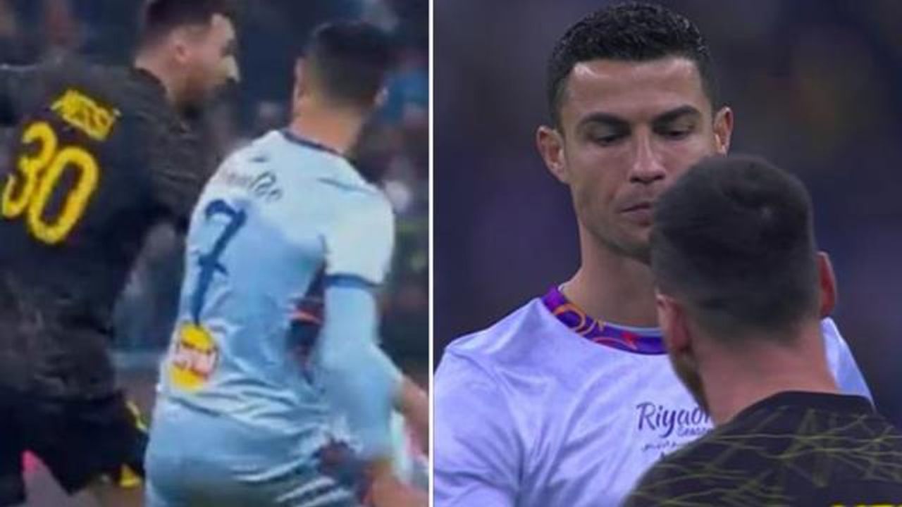 Ronaldo ve Messi birbirlerini tanımazdan geldi