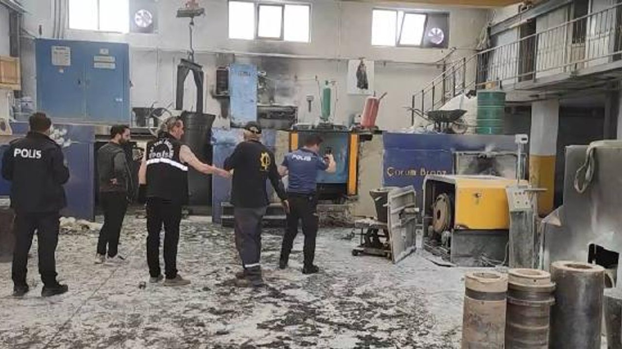 Çelik döküm fabrikasında patlama: 2’si ağır 6 yaralı