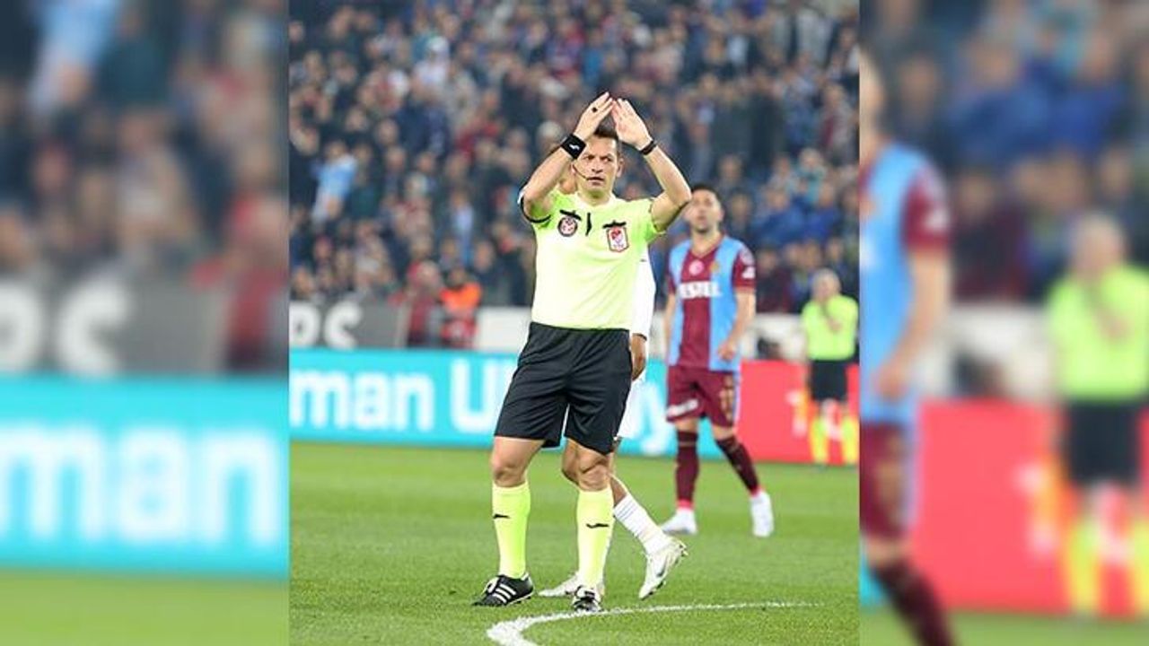 Trabzonspor - Beşiktaş maçını Volkan Bayarslan yönetecek