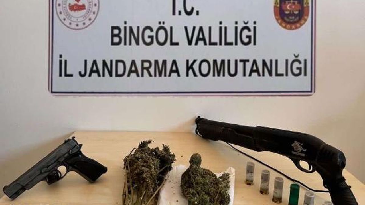 Bingöl’de uyuşturucu operasyonlarında 6 gözaltı