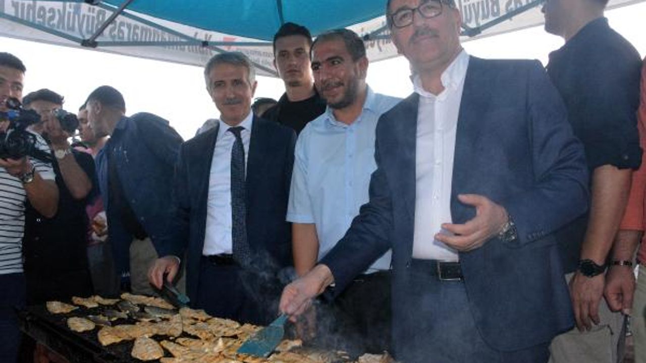 Depremin merkez üssü Kahramanmaraş'ta balık festivali