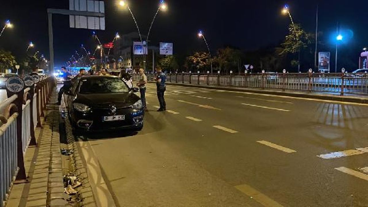 Kayseri'de otomobil, yayaya çarptı: 1 yaralı