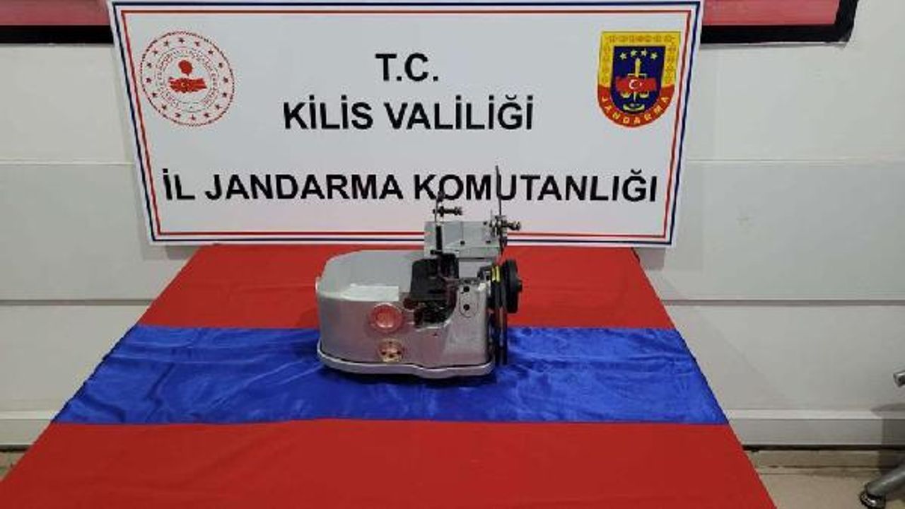Kilis'te çalınan overlok makinesi Gaziantep'te bulundu