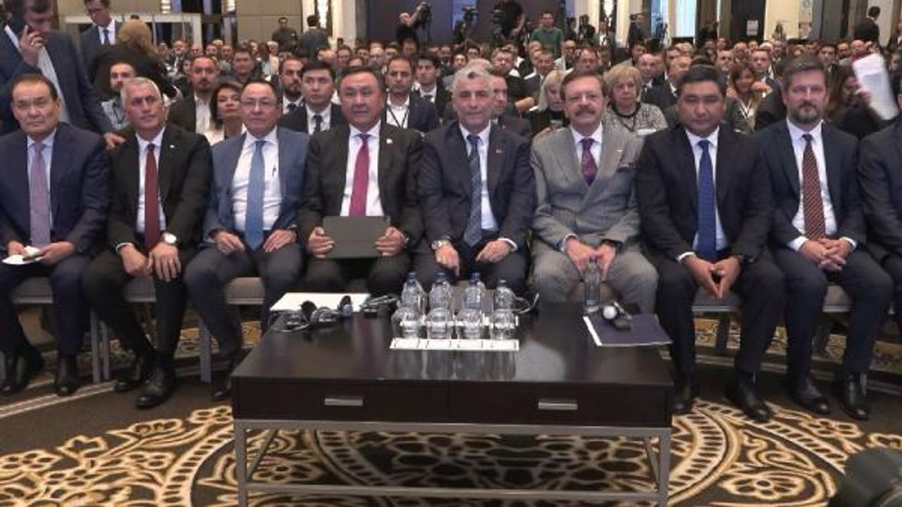 Ticaret Bakanı Bolat, Türk Dünyası İş Forumu'na katıldı