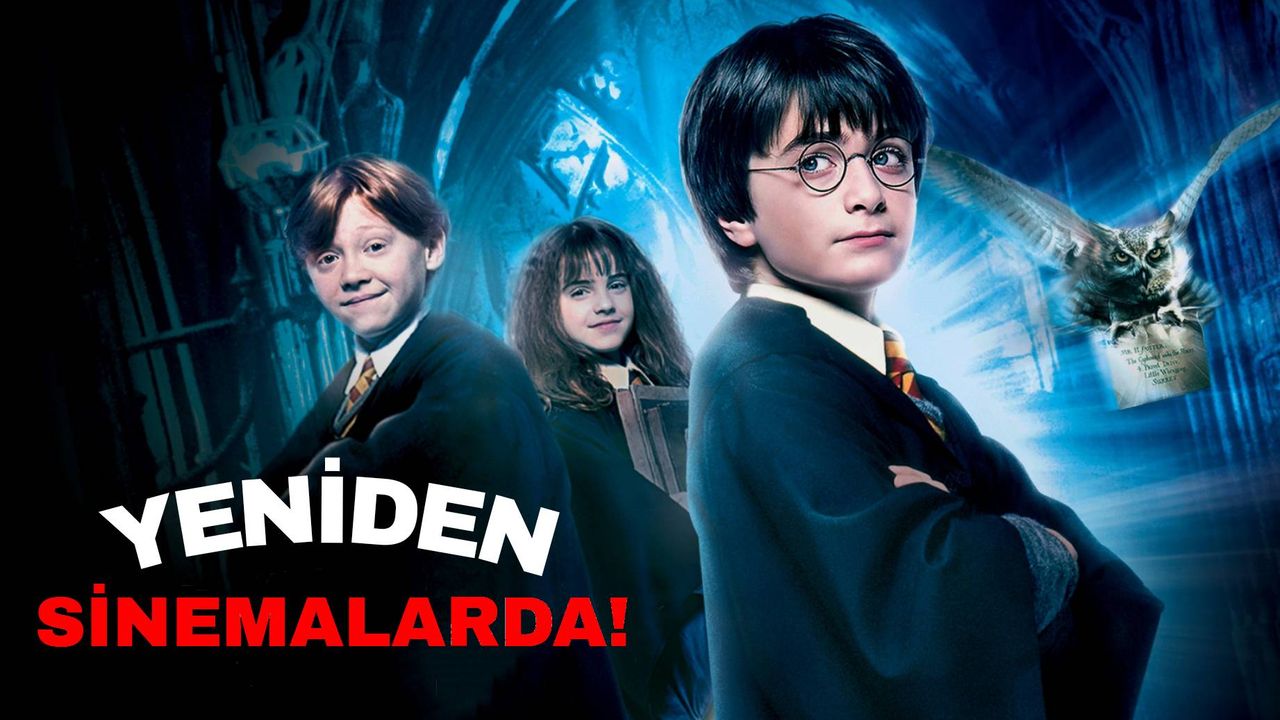 Harry Potter'ın Ilk üç Filmi 8 Eylül'de Yeniden Sinemalarda Olacak!