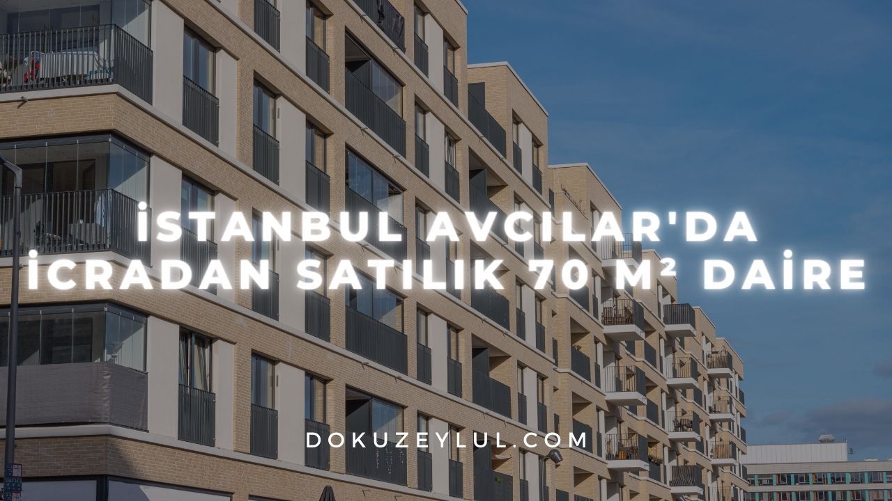 İstanbul Avcılar'da icradan satılık 70 m² daire