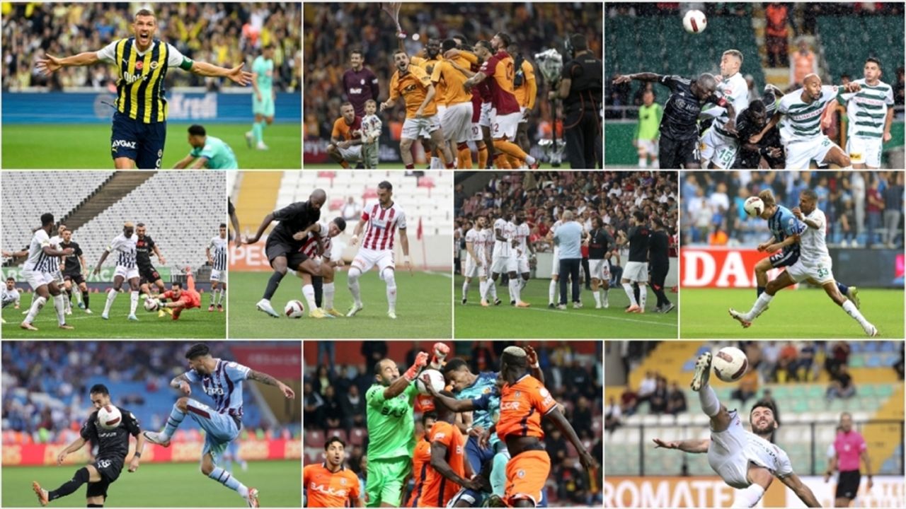 Süper Lig'de Fenerbahçe kaçıyor Galatasaray kovalıyor! İşte haftanın sonuçları puan durumu ve gelecek maçlar