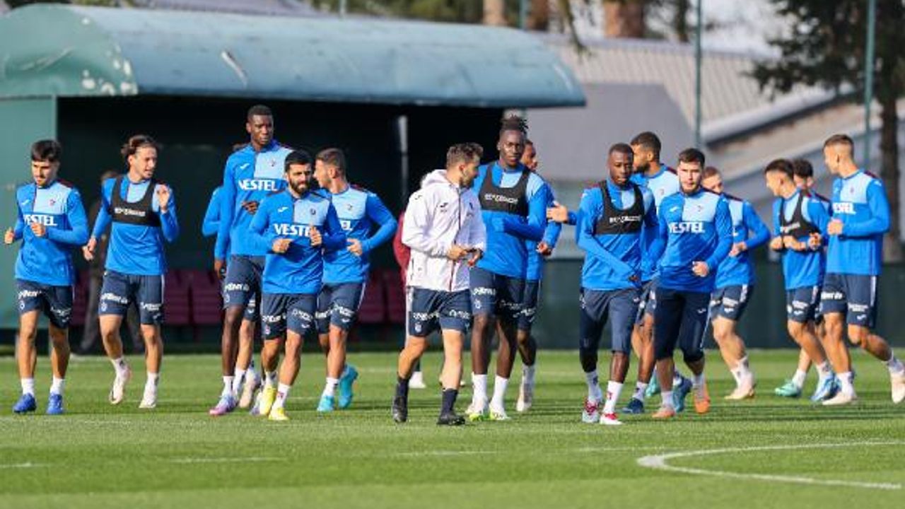 Trabzonspor’da Sivasspor hazırlıkları sürüyor