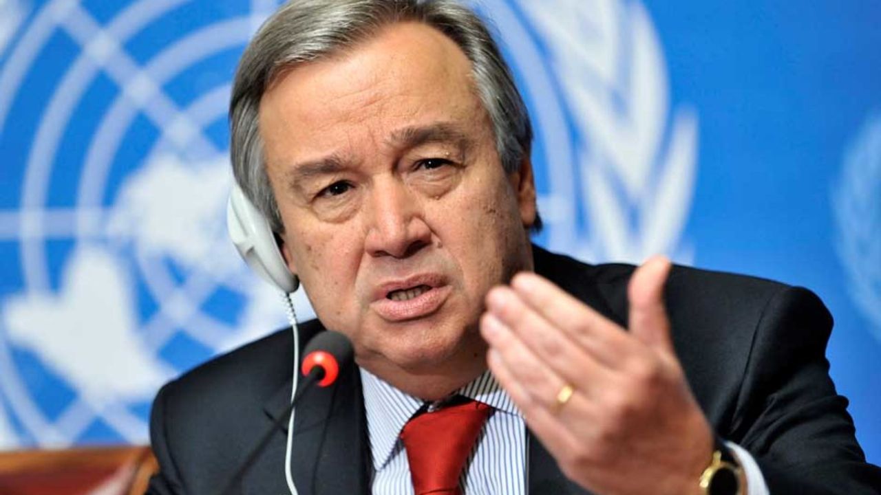 BM Güvenlik Konseyi'nde Guterres'ten Gazze'ye destek