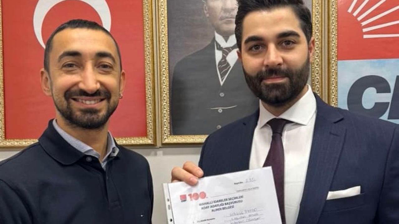 Uğurhan Atma, CHP Sarıyer Belediye Başkan Aday Adaylığına başvurdu