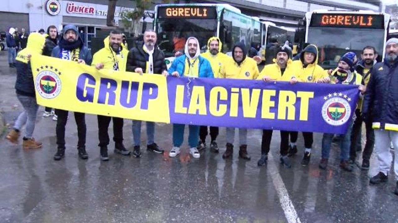 Fenerbahçe Taraftarlarından Derbi Çıkarması! 25 Otobüsle Derbiye Gidiyor