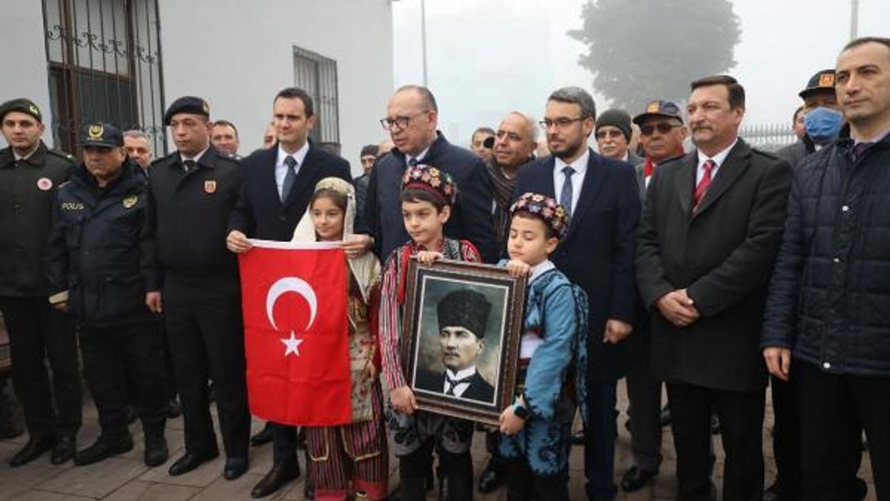 Atatürk’ün Turgutlu’ya gelişinin 101'inci yıl dönümü kutlandı