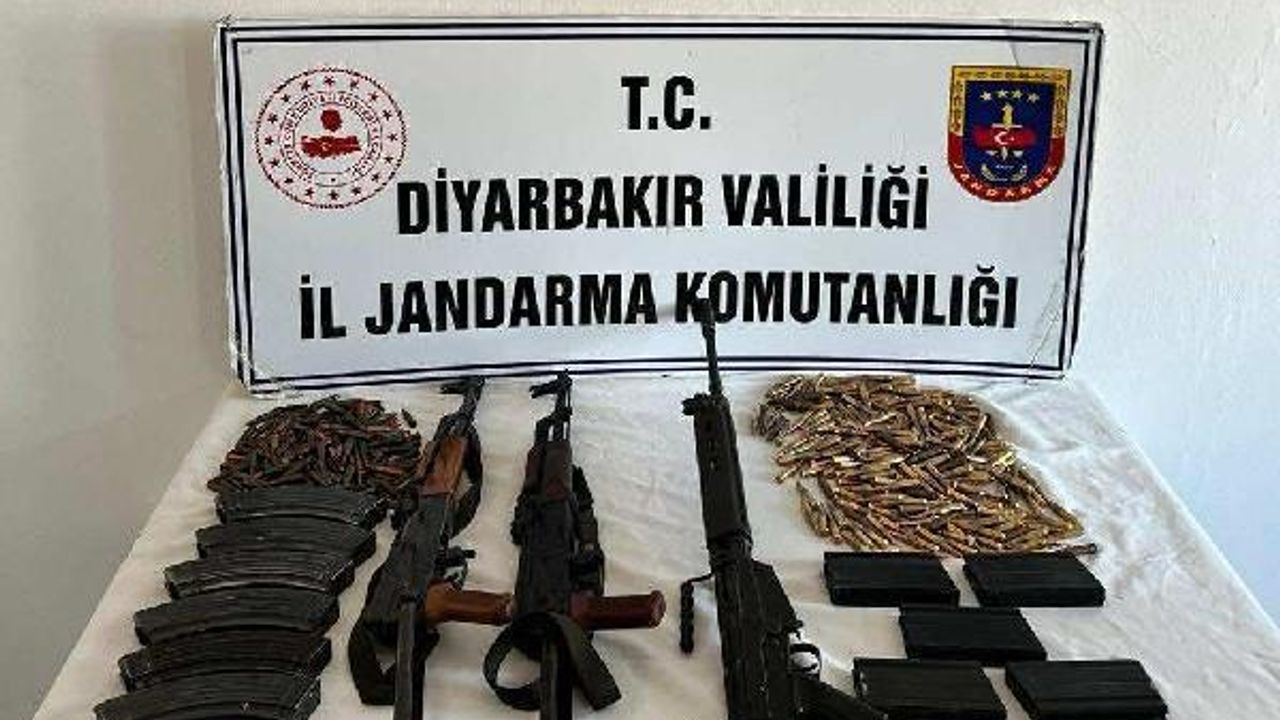 Diyarbakır’da ruhsatsız silah operasyonunda 2 tutuklama