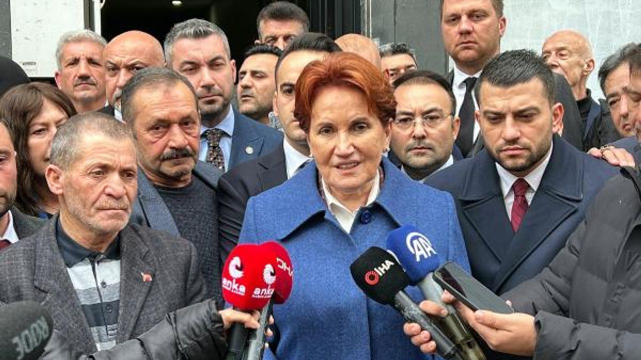 Meral Akşener, Manisa'da şehit ailesini ziyaret etti