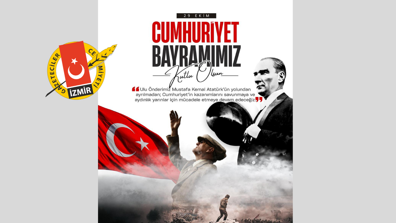 İGC'den anlamlı mesaj: Ulu Önderimiz Atatürk'ün emaneti, geleceğimizin teminatı... Yaşasın 29 Ekim, yaşasın Cumhuriyet!