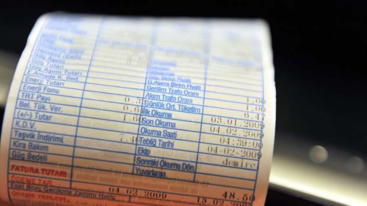 Elektrik faturasında yeni dönem