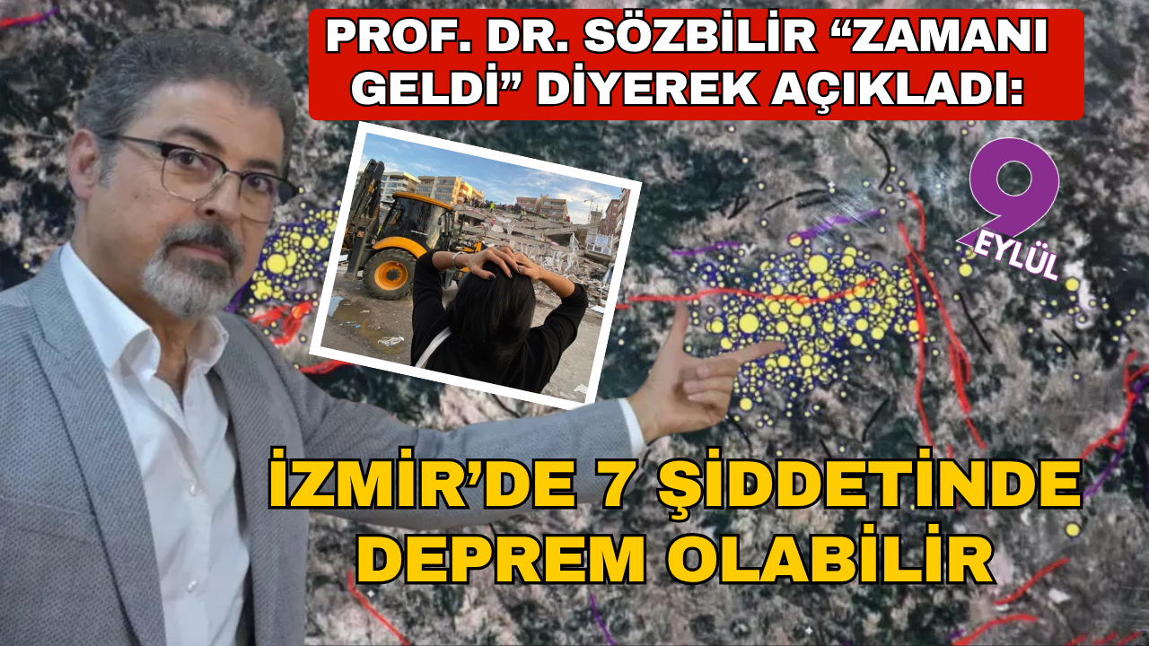 Prof. Dr. Sözbilir: İzmir'de 7 şiddetinde deprem olabilir! Zamanı geldi