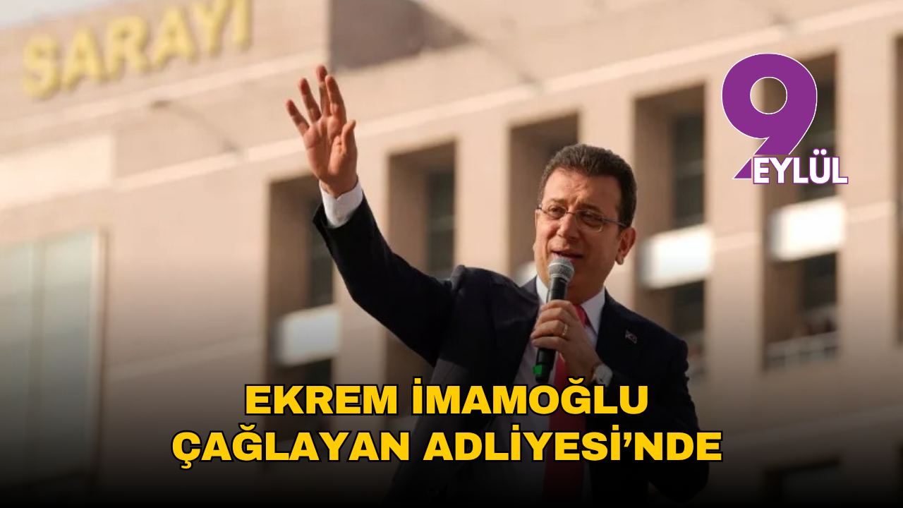 Ekrem İmamoğlu ifade vermek üzere Çağlayan Adliyesi’nde