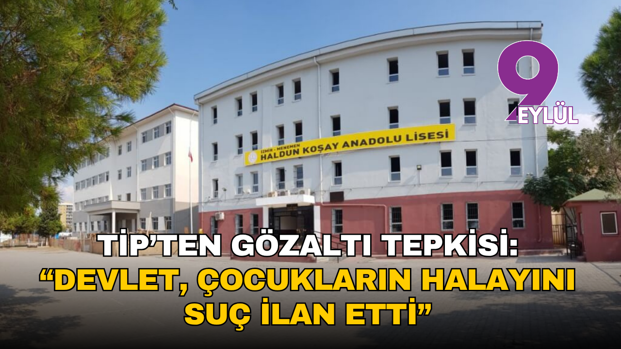 TİP İzmir: Devlet, çocukların halayını suç ilan etti