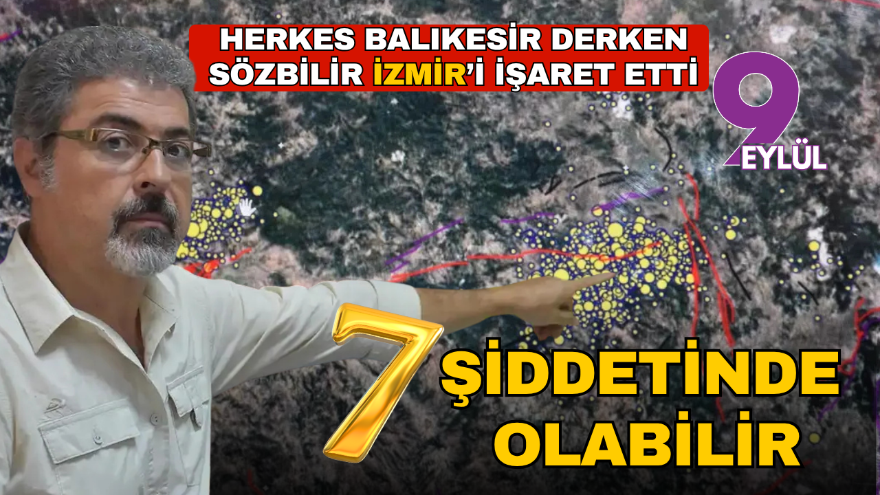 Prof. Dr. Sözbilir: İzmir'de 7 şiddetinde deprem olabilir! Zamanı geldi