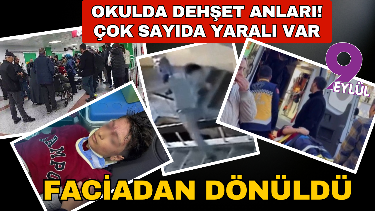 Okul merdivenlerinde izdiham: 21 öğrenci yaralandı