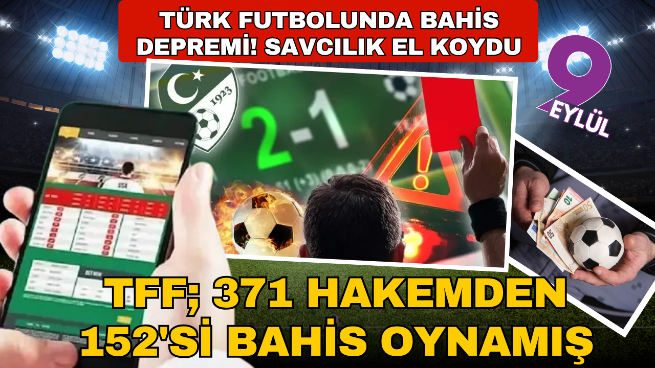 İbrahim Hacıosmanoğlu açıkladı: "571 aktif hakemin 371'inin bahis hesabı var."