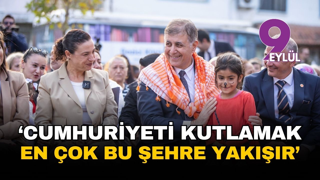 Başkan Tugay:  Bayramları kutlamak en çok bu şehre yakışır