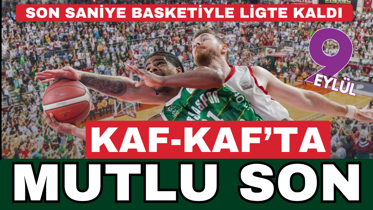 Karşıyaka son saniyede ligde kaldı!