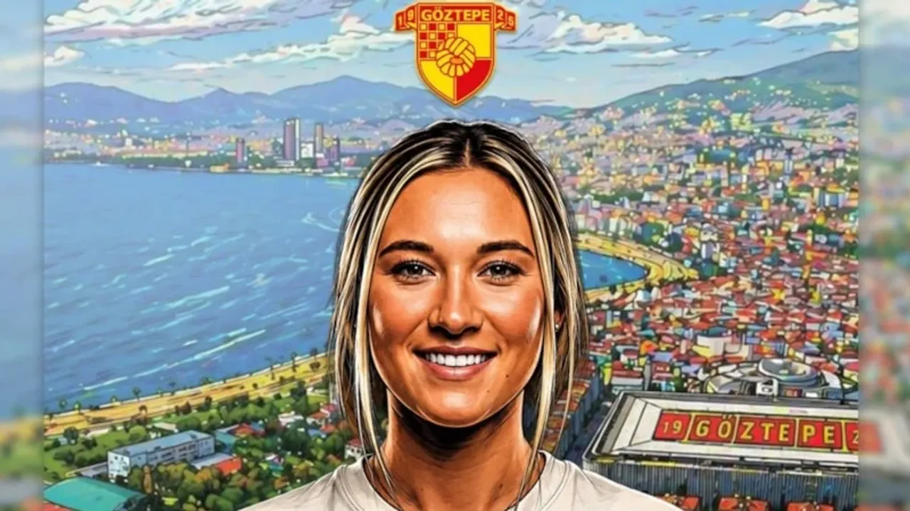 Göztepe, Rebeccad'ya imza attırdı
