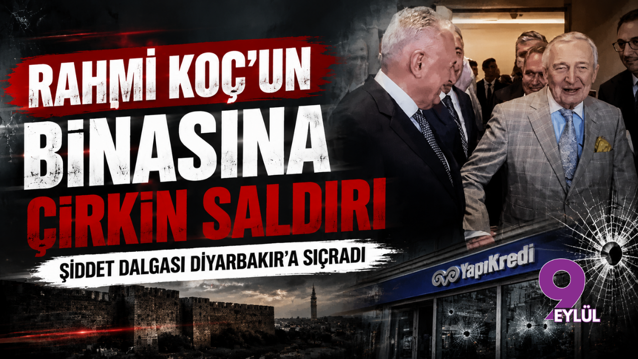 Koç Holding binalarına saldırı dalgası Diyarbakır’a sıçradı