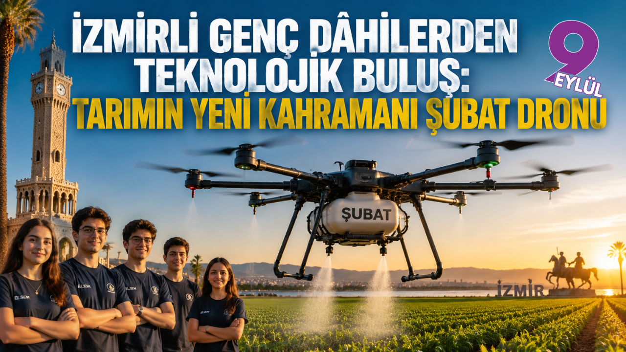 Torbalı BİLSEM öğrencileri tarım için dron gelişti