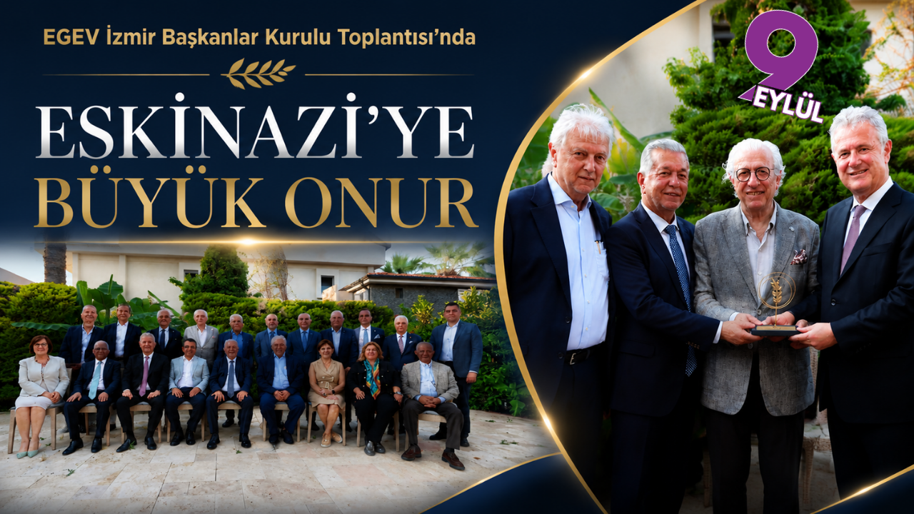 Başkanlardan Eskinazi’ye büyük onur
