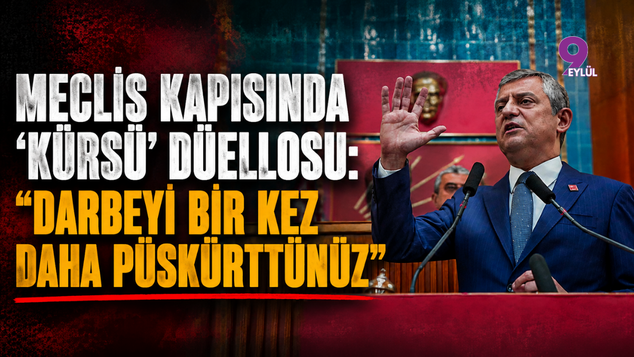 Meclis kapısında 'kürsü' düellosu: "Darbeyi bir kez daha püs