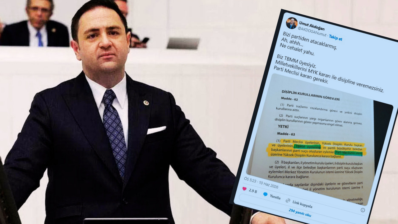 İhraca ilk tepki Akdoğan'dan