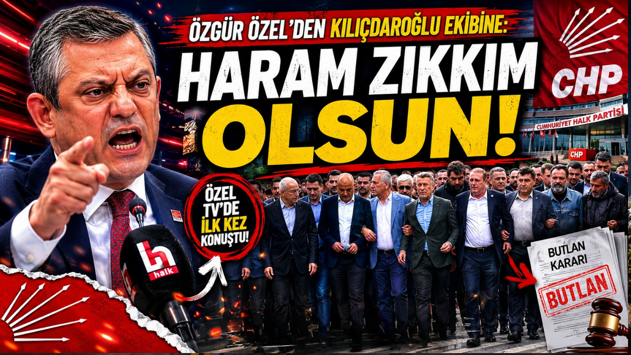 Özel’den sert çıkış: “Yazıklar olsun, haram zıkkım olsun”