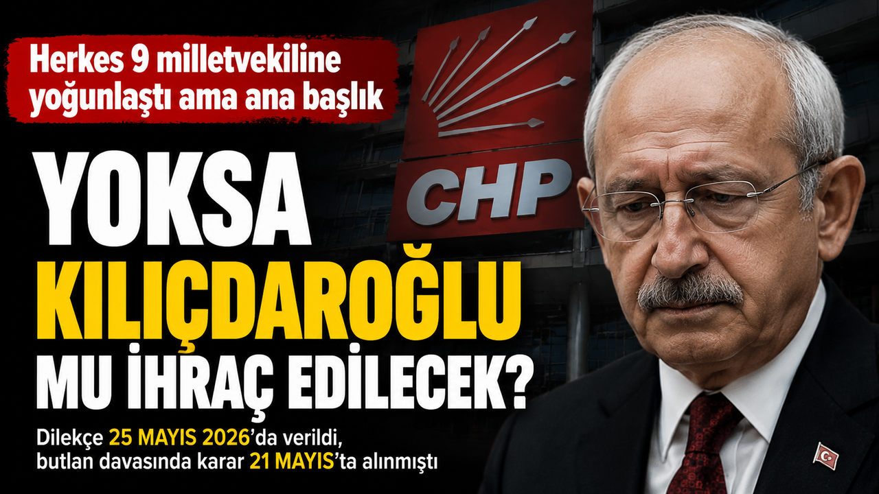 Kılıçdaroğlu’na ihraç başvurusu: Seçilmiş yönetim 