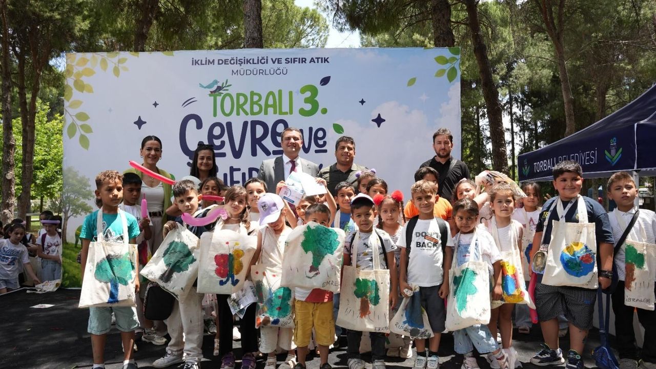 Torbalı’da çevre festivali coşkusu: Atıklar ödüle dönüştü