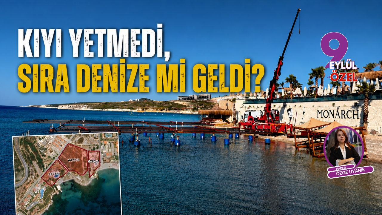 Kıyı yetmedi, sıra denize mi geldi?