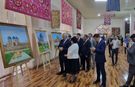 Üye ülkelerin ressamlarının sergisi açıldı